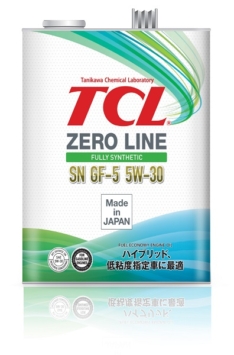 купить моторное масло ТСЛ TCL 4л Z0040530 Zero Line Fully Synth SN GF-5 5W-30