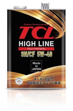 купить моторное масло тсл 4л. High Line Fully Synth SN/CF 5W40 H0040540