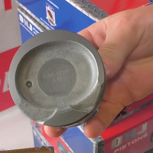 Поршни двигателя ремонт +0.50 Бренд DNJ USA TOYOTA 1ZZFE 3ZZFE 13101-22170 13101-22140