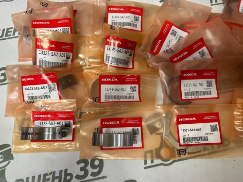 Вкладыш коленвала верхний HONDA ACCORD CR-V Odyssey K24W1 K24W2 13323-5A2-A01 купить вкладыши Honda k24w2, k24w1 - accord, odyssey , crv , acura