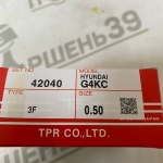 42040 050 Кольца поршневые ремонт KIA G4KC G4KD 2.0 TPR 42040 050