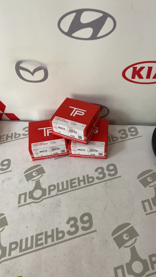 TPR 36019 050 Кольца поршневые TOYOTA VITZYARIS 2SZ-FE 2005-