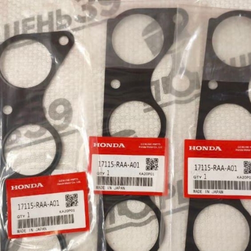 Прокладка впускуного коллектора хонда K24W2 K24A K20A K24Z K20A 17115-RAA-A01 Прокладка впускуного коллектора хонда K24W2 K24A K20A K24Z K20A 17115-RAA-A01