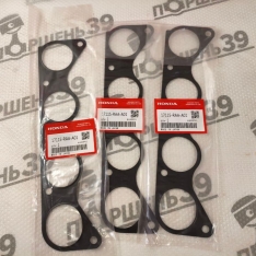 Оригинальная прокладка впускного коллектора Honda 17115-RAA-A01 (K24W2 K24A K20A K24Z K20A7 K20A8 K20Z2 K24A3 K24A4 K24A8 K24Z1 K24Z4 R20A1 R20A2) — OEM для Honda Accord (Аккорд) CU/CW/CL/CM 2002-2013, CR-V RE/RM 2006-2012, Element YH 2002-2011, Elysion RR 2004-2013, Odyssey RB 2003-2010, Stepwgn RG 2005-2009, Stream RN 2003-2006, Civic FD 2005-2012