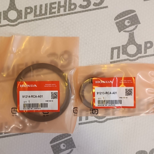 оригинальный сальник коленвал 91214-RCA-A01 honda accord, pilot, mr-v, crosstour дж35а