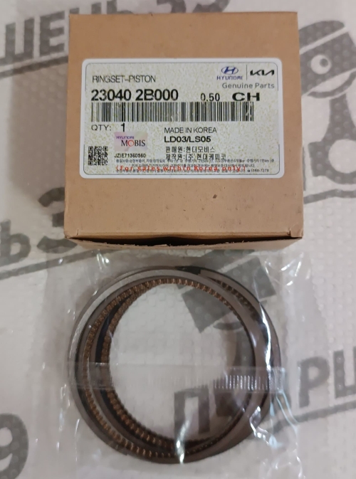 Поршневые кольца Hyundai KIA G4FC G4FA 23040-2B000