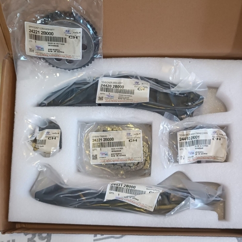 купить комплект цепи грм 24221-2B000 , 24321-2B000, 24300-2B000 г4фс, г4фа