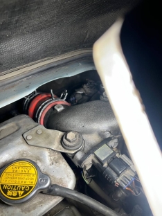 Патрубок интеркулера NEW Новая TOYOTA HIACE KZH116 1KZTE 17343-67010
