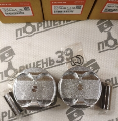 Купить оригинальные поршни ремонтного размера +0.25 Honda 13030-RL5-A00 13010-RL5-A00 13030-RL5-A10 (K24Z3 K24Z7 K24Z9 K24A) — OEM для Honda Accord (Аккорд) 8 CL/CU/CW 2008-2013, Civic FB/FG 2012-2015, Crosstour TF, CR-V RE/RM, Acura — расточка под 0.25 LSR, устранение задиров и расхода масла