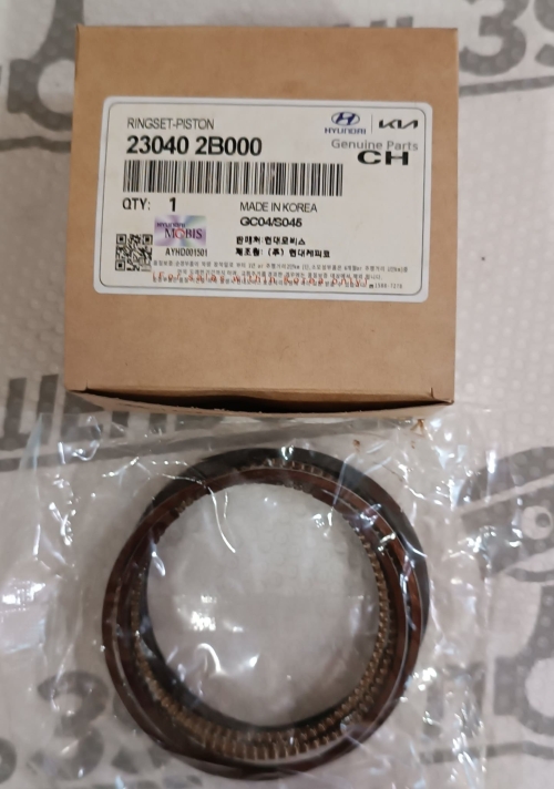 купить поршневые кольца 23040-2B000 STD hyundai elantra , Kia soul